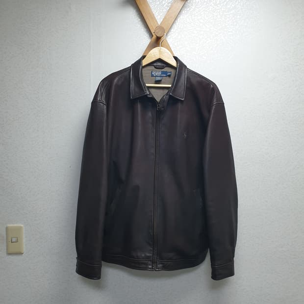 [xl/110/정품] 폴로 랄프로렌 램스킨자켓