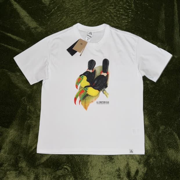 [XXL] 나이키 ACG 드라이핏 그래픽 프린티드 티셔츠 화이트
