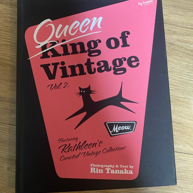 미국 빈티지 의류 디자인 책 Queen of Vintage
