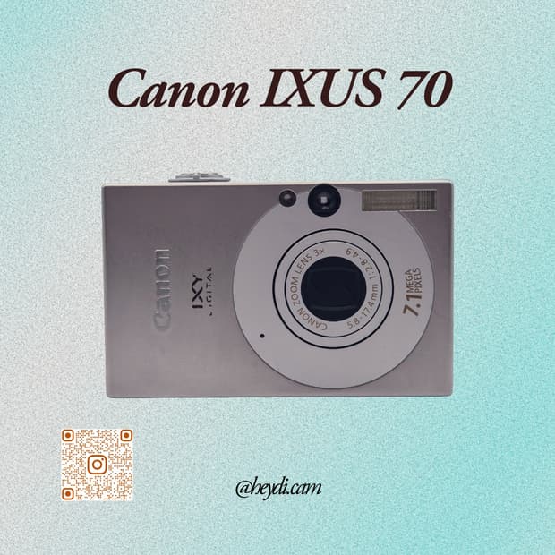 (강민경 아이브 리즈 은채) 캐논 ixus70실버