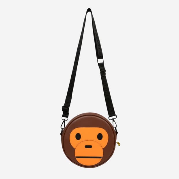 베이프 베이비 마일로 숄더백 브라운