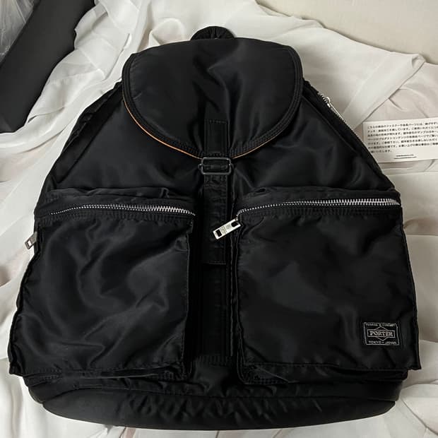 신형)PORTER 포터 탱커 백팩 럭색 지퍼형