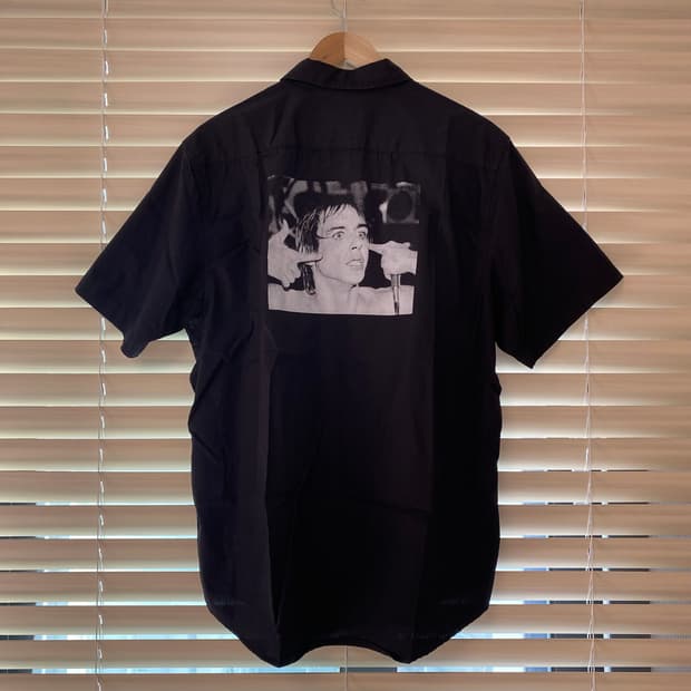 슈프림 21ss Supreme 아카이브 이기팝 Iggy pop 반팔셔츠 