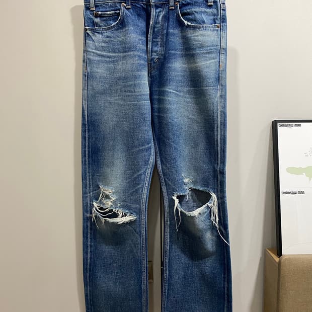 셀린느 21fw 커트 디스트로이드 진