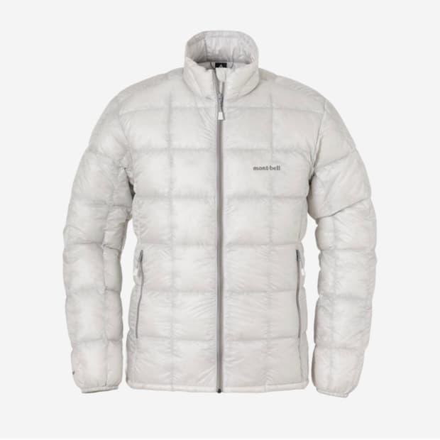 몽벨 수페리어 다운 자켓 라이트그레이 M