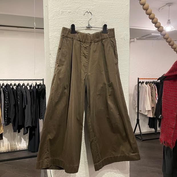 드리스반노튼 하카마 팬츠