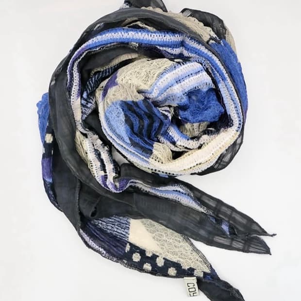 코이세이오 스카프 블루+노트