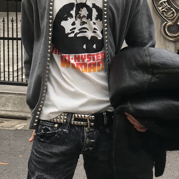 Hysteric Glamour Stud Cardigan 