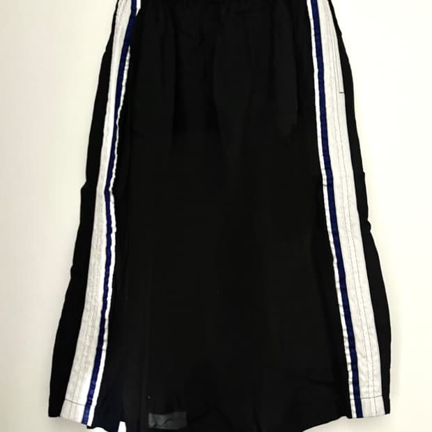 꼼데가르송 트리콧 미디 스커트