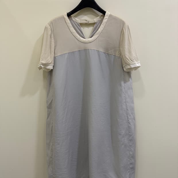 구호 KUHO 투톤 원피스 정품