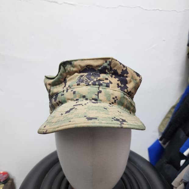 미해병대 디지털 팔각모 전투모