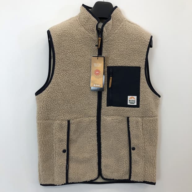 Jeep 지프 (새상품) 뽀글이 후리스조끼 M