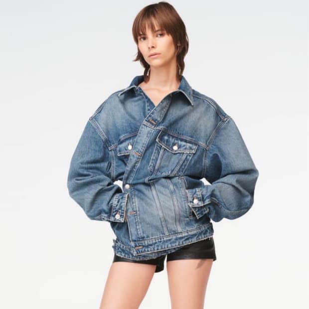 자라 x 스티븐마이젤 데님자켓