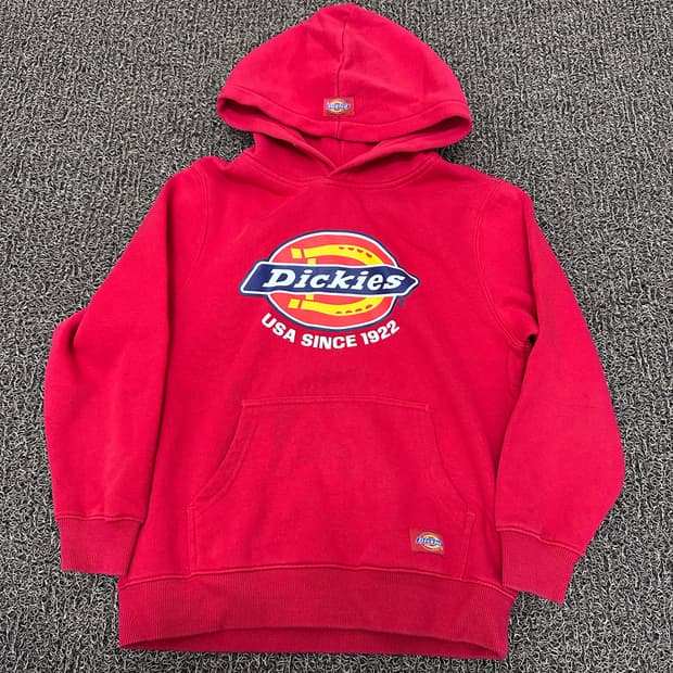 Dickies 디키즈 여성 후드티 레드 신장 150