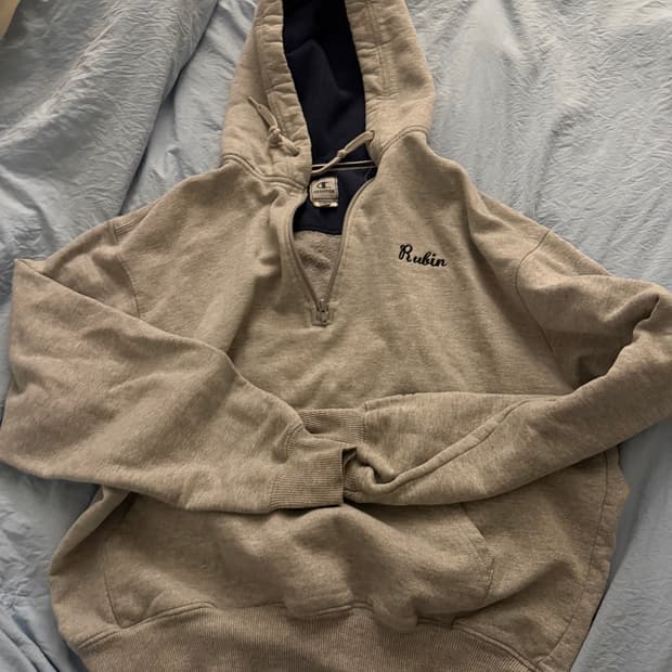 한정판 레트로 챔피온 후드티 