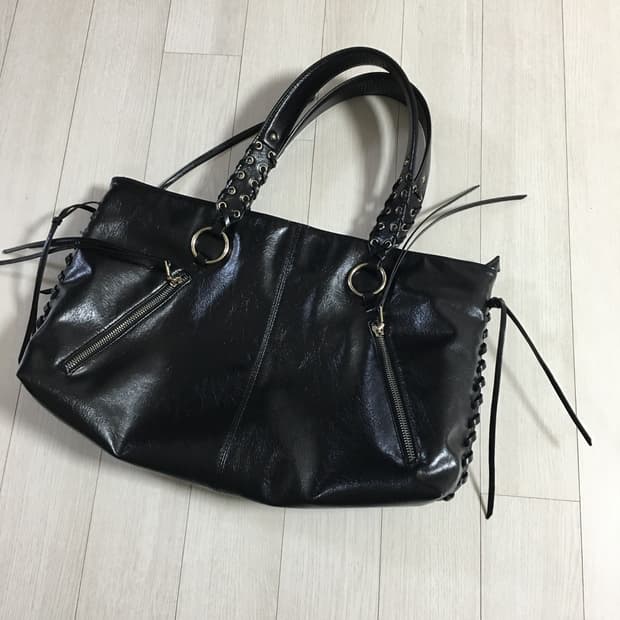 자라 프린지 토트백