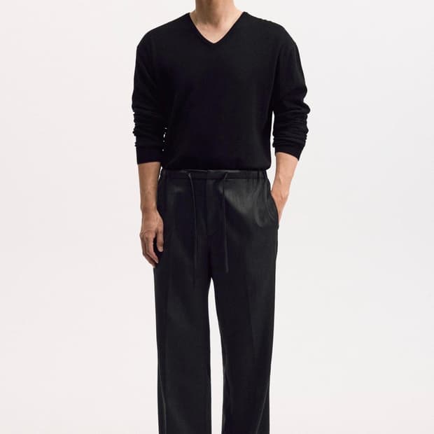 타일레  COLETA WOOL LIQUID TROUSERS 
