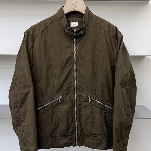 CP컴퍼니 90s 나일론 코튼 바이커 집 자켓