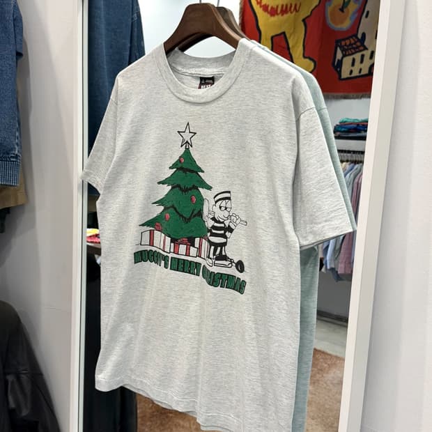 90s Fruit of the loom 빈티지 카툰 티셔츠 (USA)