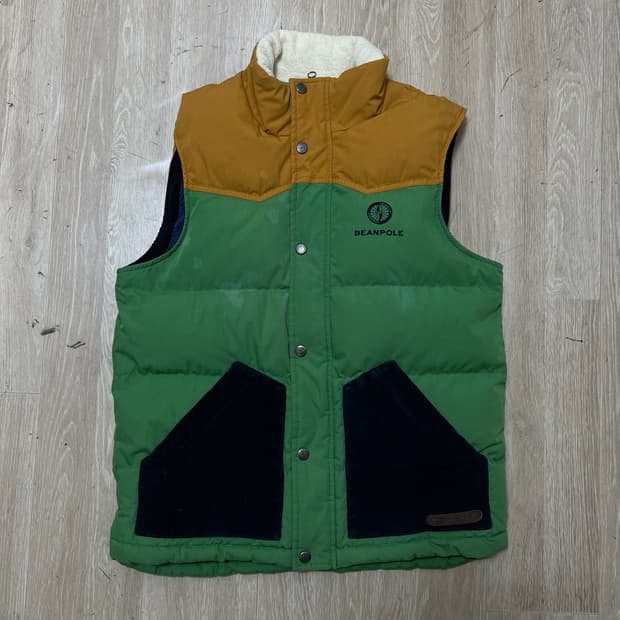 빈폴 아웃도어 덕다운 패딩조끼 M/95 