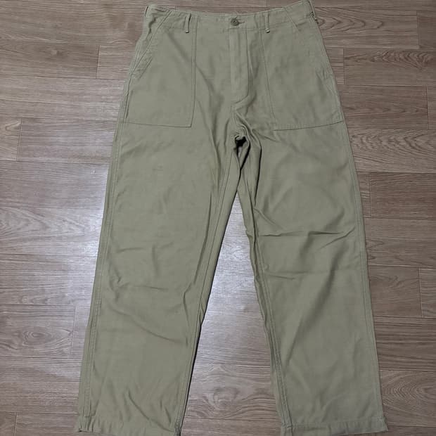 L) khakis 카키스 퍼티그 팬츠 베이지 카키