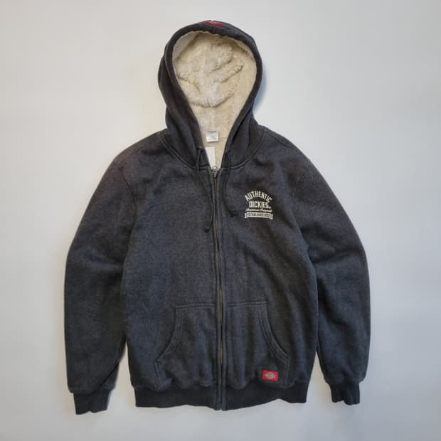 디키즈 플리스 후드집업