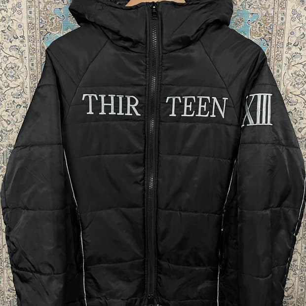 THIRTEEN JAPAN 패디드 집업1656