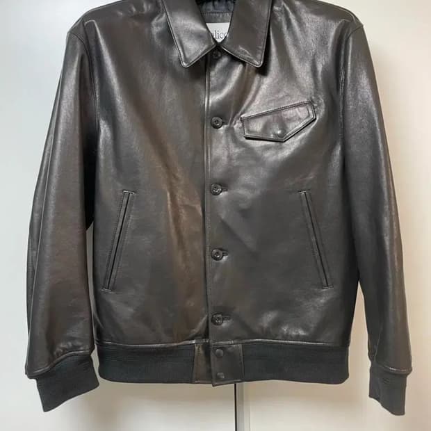 [L] 칼리코 Calico 포드 블루종 2세대 레더자켓