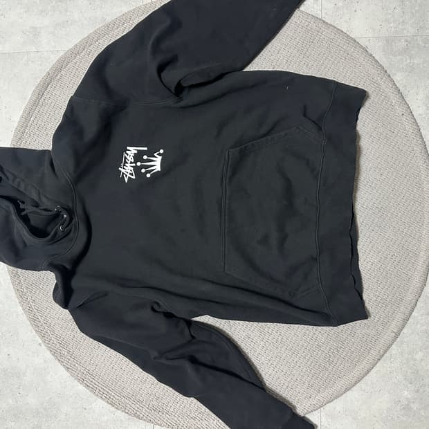 스투시 크라운 후드 L