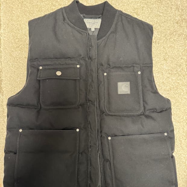 칼하트 패딩조끼