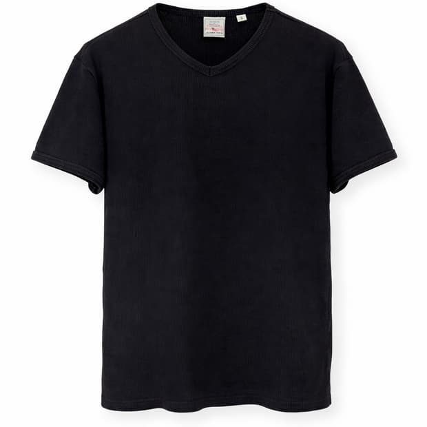 00s 아비렉스 빈티지 와플 반팔 티셔츠