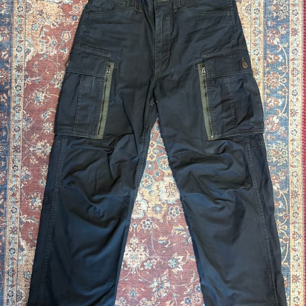 더블알엘 포플린 카고 팬츠