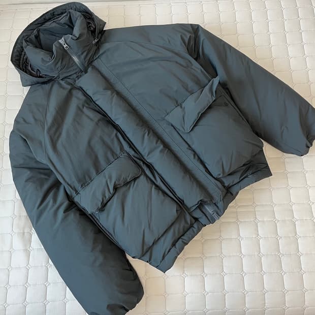 퍼스트플로어 플리시(플리스) 다운 푸퍼 에버그린 46