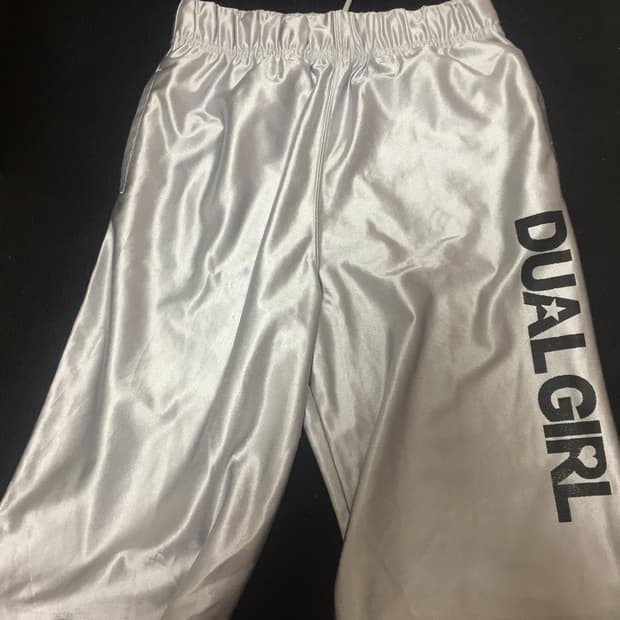 갸루 실버 버뮤다? 팬츠