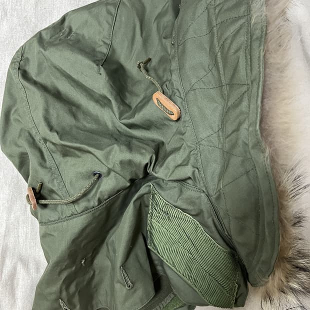 m-65 피쉬테일, 필드 자켓 오리지널 코요테퍼 후드