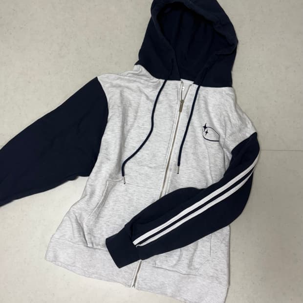 크로스드레슬리 후드집업