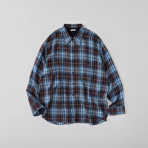 25aw TOMMY MULTICOLOR OMBRE WORK SHIRT