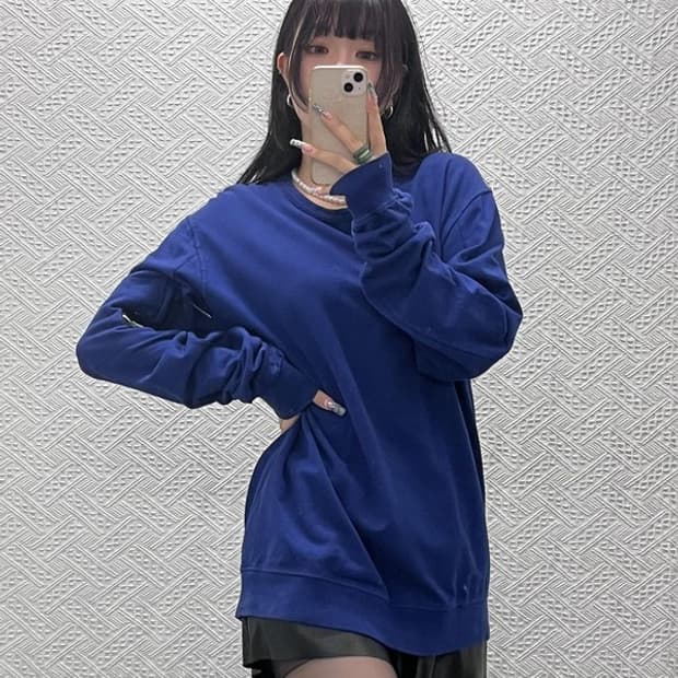 씨피컴퍼니 빈티지 레트로 스트릿 펑크 렌즈와펜 맨투맨 110 C12573