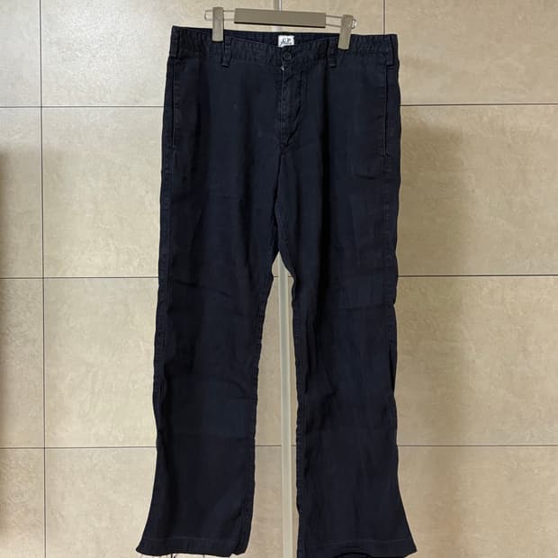 CP컴퍼니 20ss 가먼트다잉 린넨 팬츠