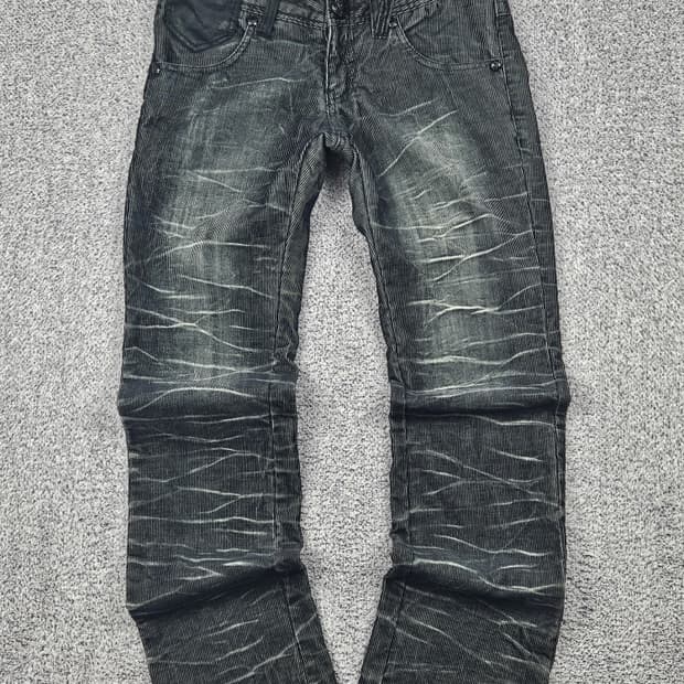 BLOOM BY BLUE 크링클워싱 코듀로이 팬츠 (30")/ 10298