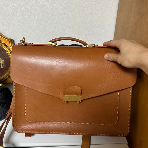 가죽 빈티지 서류가방 팝니다