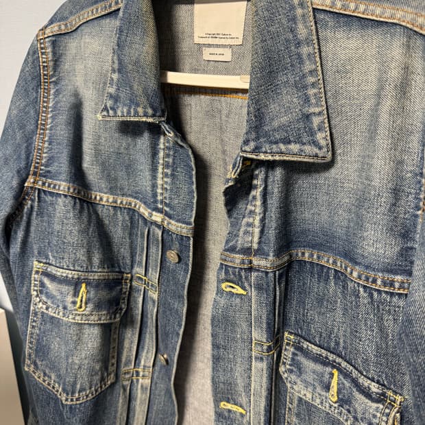 4) VISVIM social sculpture 데님 자켓