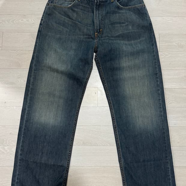 [34] 리바이스 569 루즈 스트레이트핏 워싱 데님팬츠