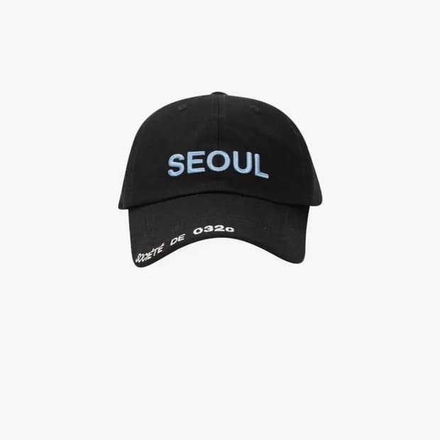 032c 블랙 모자 볼캡 새상품(택o)