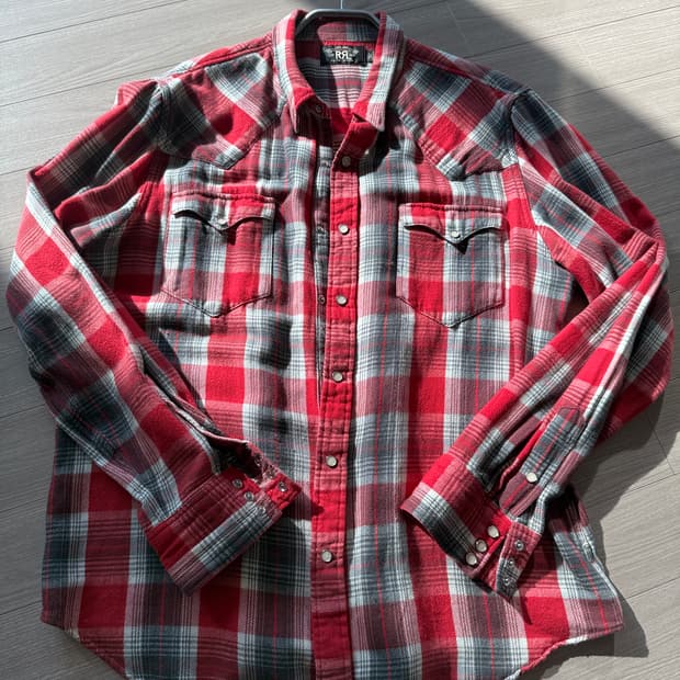 rrl 더블알엘 웨스턴 xl