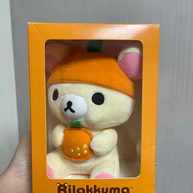 감귤 코리락쿠마 인형 미개봉