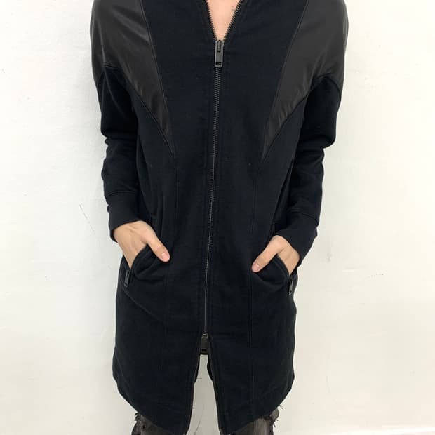 Diesel leather pattern jacket 