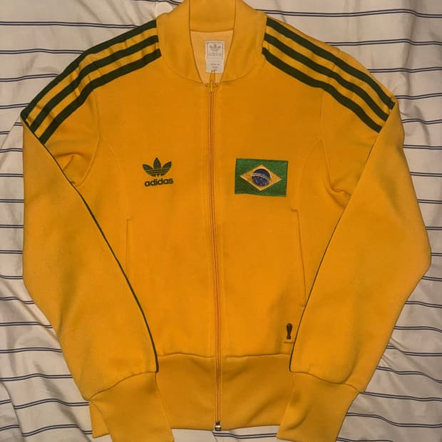 아디다스 2005 브라질 트랙탑 져지 XS