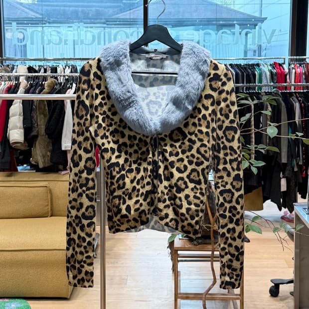 블루마린 브라운 레오파드 셋업