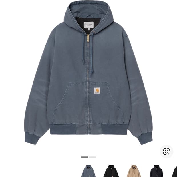 칼하트 wip og 액티브자켓 더스키 블루 L